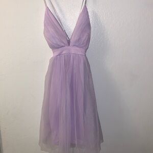 Haute Monde light purple dress